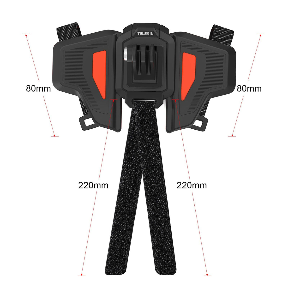 Telesin Helmet Chin Mount V 3.0