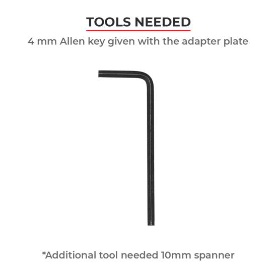 VIATERRA TOP BOX ADAPTER – RE HIMALAYAN BS6 / HERO XPULSE