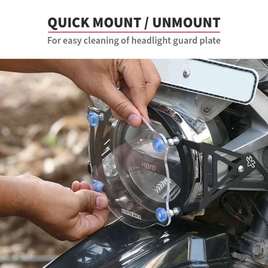 VIATERRA HEADLIGHT GUARD – HERO XPULSE