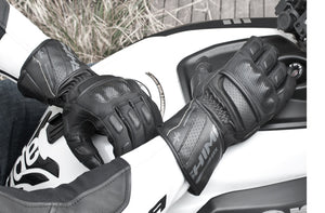 Shima STX Full Gauntlet Gloves - Black Fluro