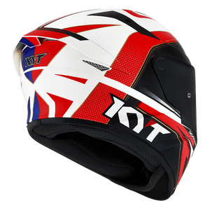 KYT TT-Course Grand Prix  Blue/Red