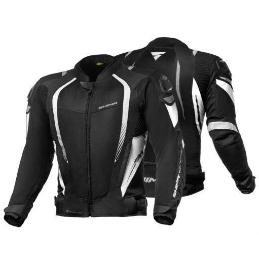 SHIMA MESH PRO SUMMER JACKET - BLACK & WHITE