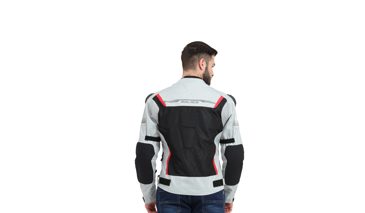 Solace RAMBLE Jacket ( Grey-Red)